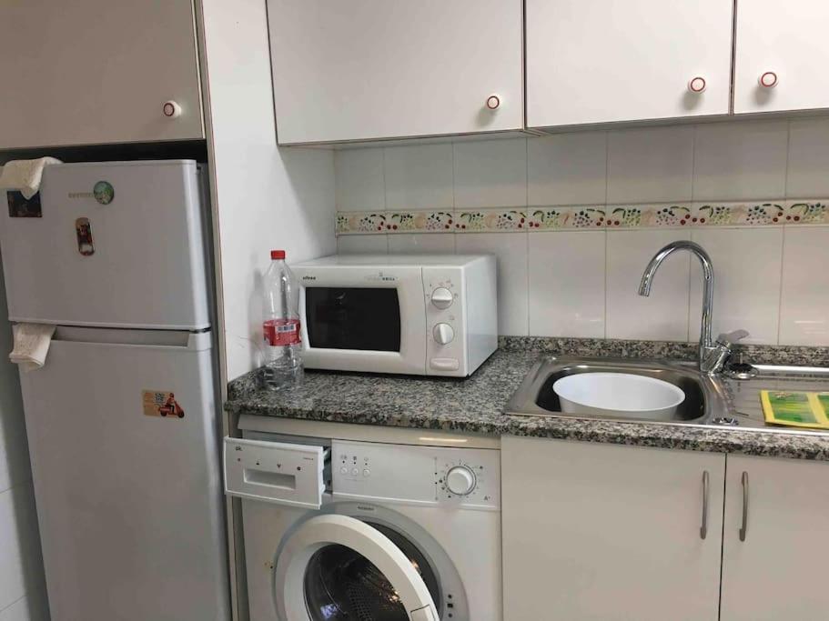 Apartamento Segunda Linea De Playa Con Piscina El Altet Esterno foto