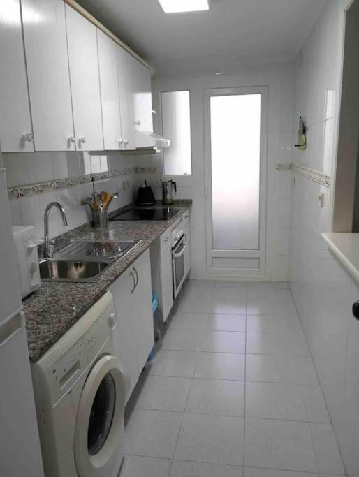 Apartamento Segunda Linea De Playa Con Piscina El Altet Esterno foto